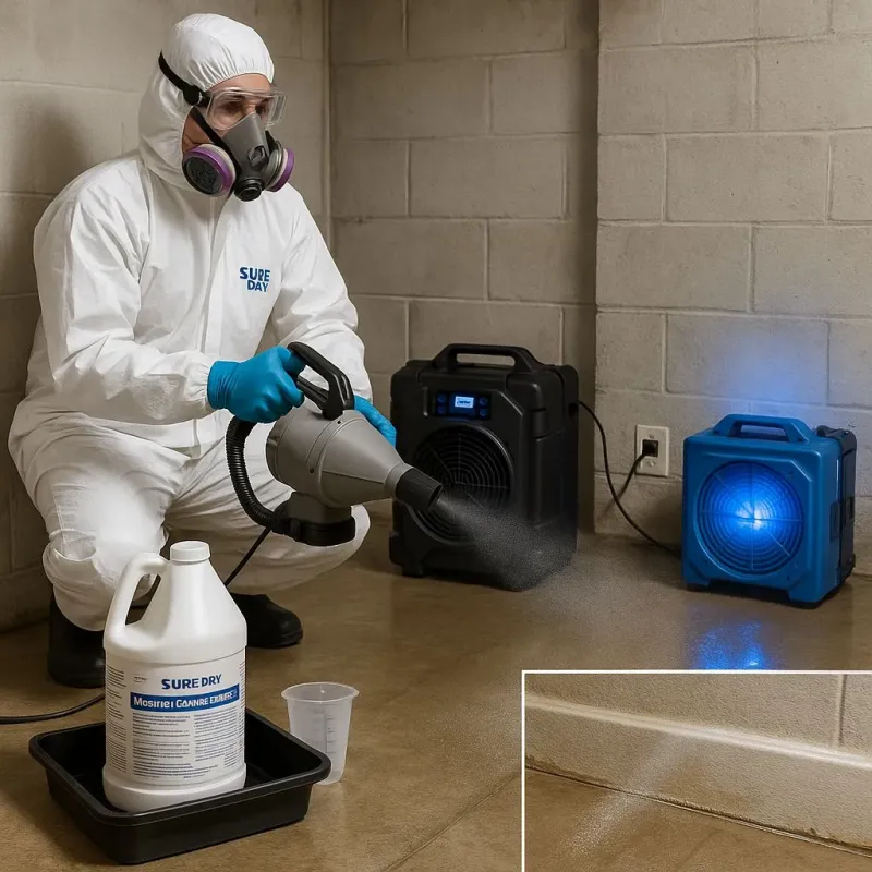 Sanitization and Odor Removal process in Osseo, WI